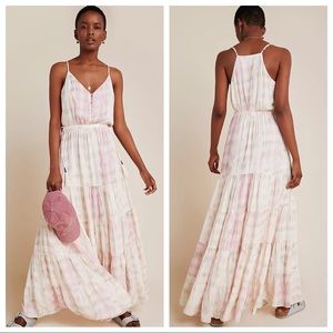 nwt ANTHROPOLOGIE | Dolan Collection Annie Tiered Maxi Dress | Xsmall